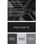«Geometric Abstraction 90», art mural gris en métal-1294227080