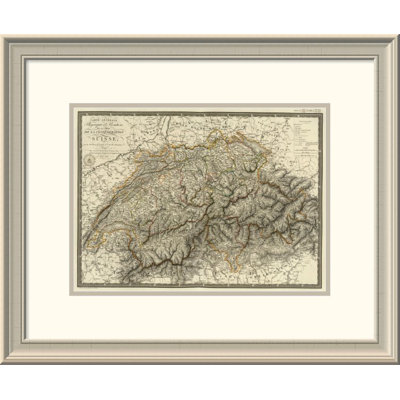 Suisse 1822 Framed Print