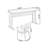 62.99" Brown Rectangular Solid Wood Office Sets