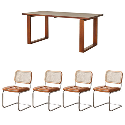 Ensemble de salle à manger rectangulaire