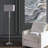 Raney 60'' Chrome Traditional Floor Lamp