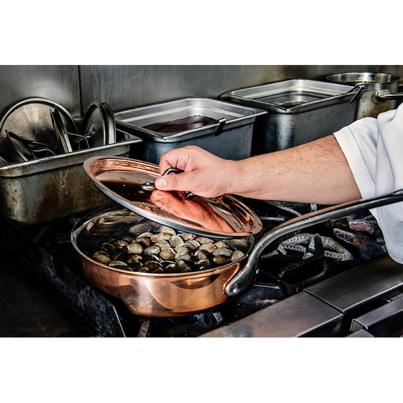 Matfer Bourgeat Copper Lid, 7" W