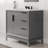 Brooklane 36 " W Freestanding Standard Free Standing 1 Single Vanity Bathroom Vanity With Marble Top-868123592
