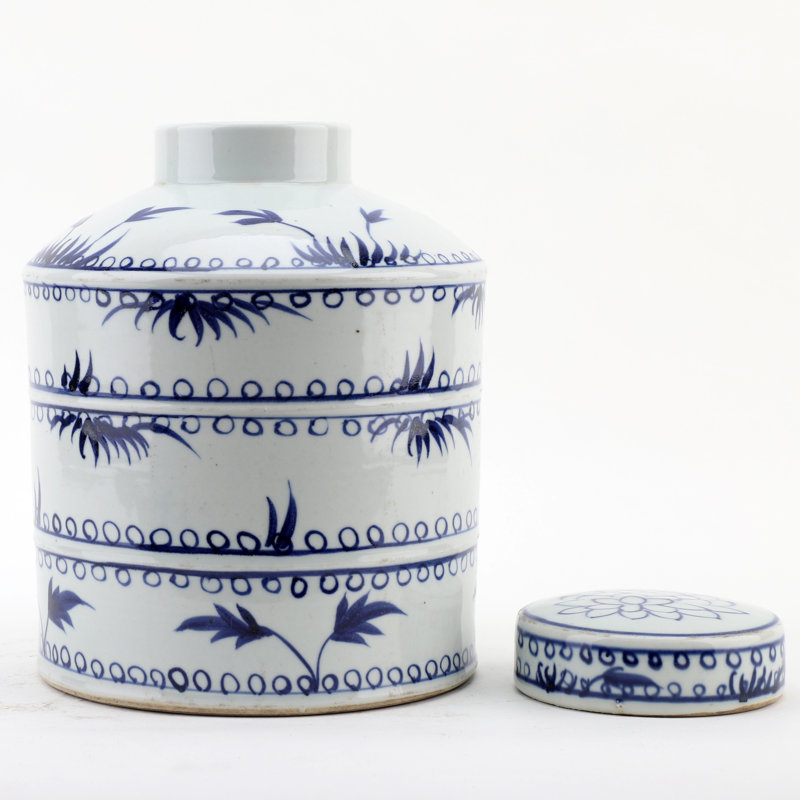 Pot en porcelaine gingembre fabriqué à la main