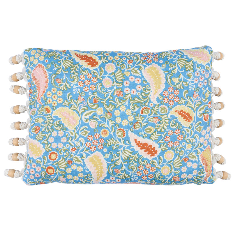 Coussin Peggy, Limonade, H 12 po x l 16 po, Forme rectangulaire