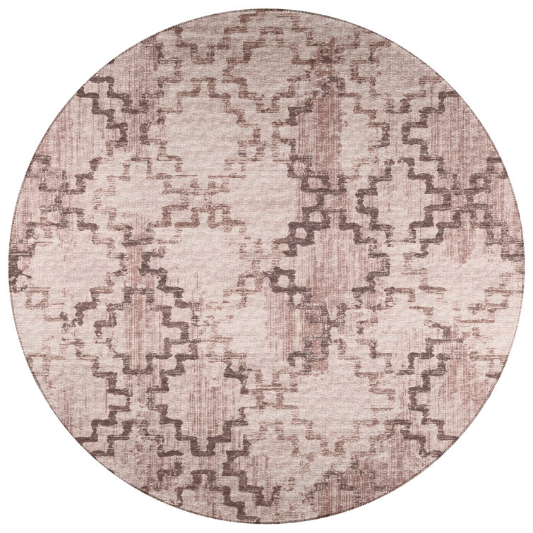 Ancier Chenille Washable Moroccan Indoor / Outdoor Rug