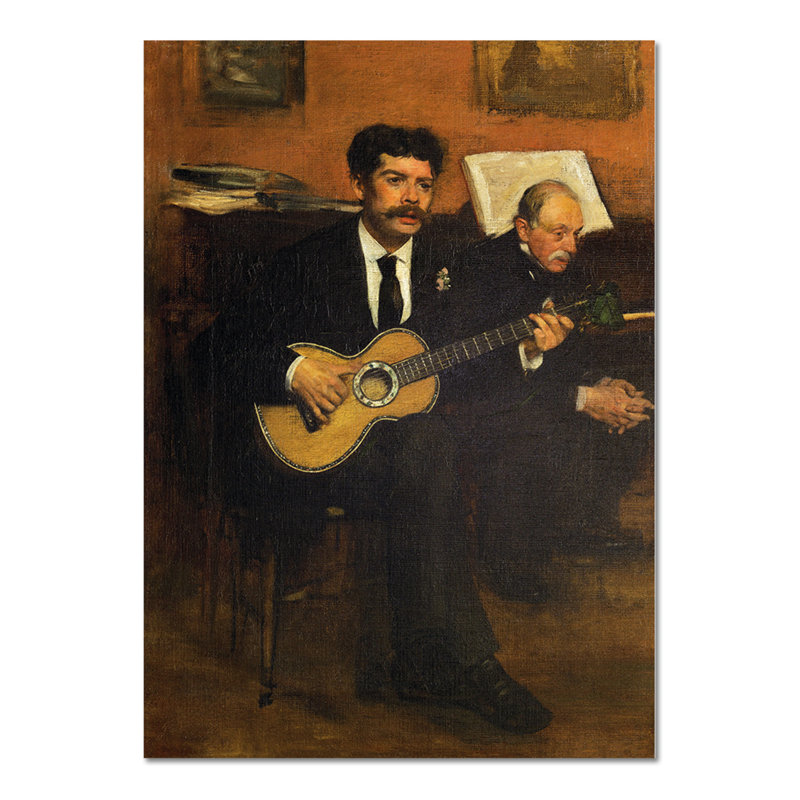 Lorenzo Pagans E Auguste De Gas - Print, 100cm H x 70cm W