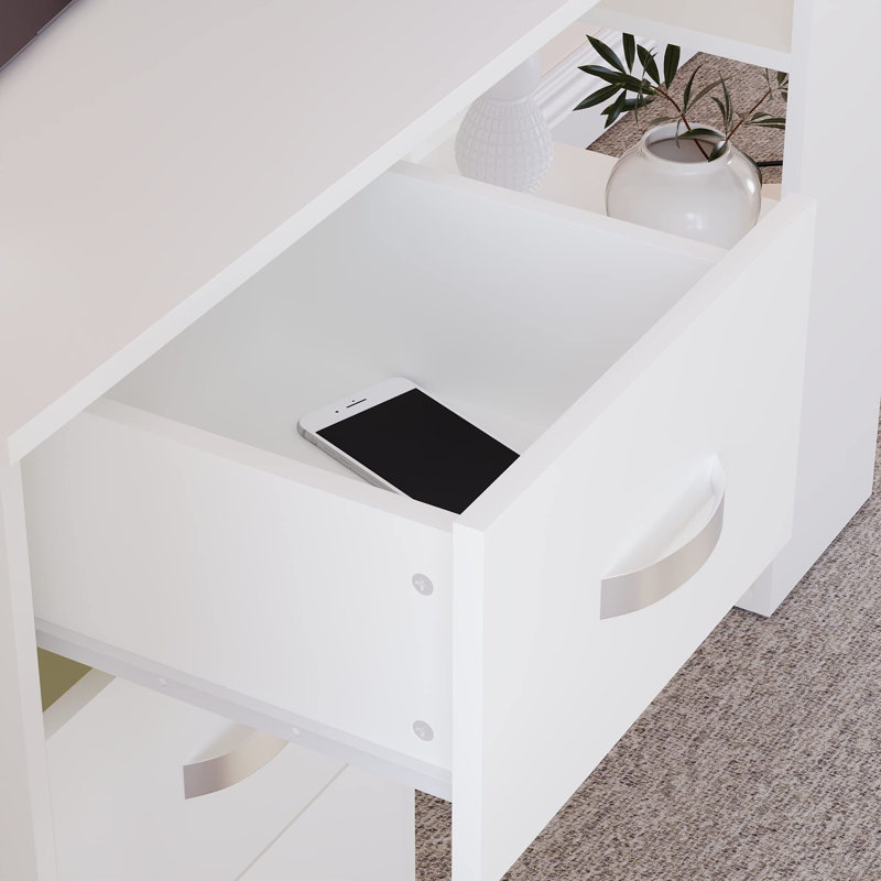 Muskoka Solid Wood Base Computer Desk, White