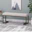 Banc rembourré capitonné-1581046630