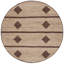 Tapis en jute tissé à plat en fibre naturelle Kobey-1567462819