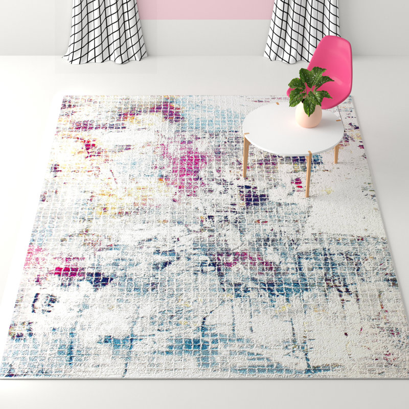 Abstract Area Rug, Rectangle 229 x 290cm