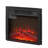 Electric Fireplace Insert 18" 1400W 120V ,Equipped With Remote Control, Ultra Thin Heater With Log Set & Realistic Flame - BLACK-1508526270