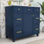 Meuble-lavabo 36 po avec lavabo en céramique, armoire de rangement avec porte à fermeture douce et 3 tiroirs-203663001