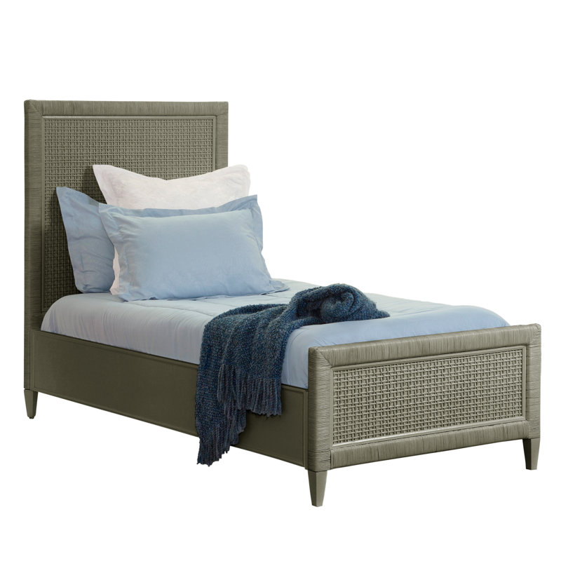 Monterey Woven Bed, Greystone, Twin