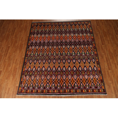 One-of-a-Kind 8'6'' X 10' New Age Wool Area Rug in