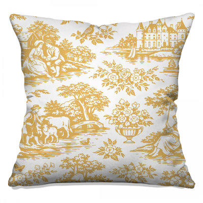 Coussins décoratifs Golden Countryside Toile