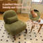 Chaise d'appoint avec pieds en bois massif-1584845518