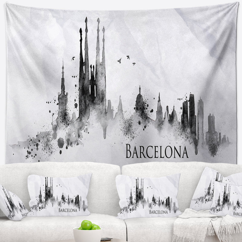 Polyester Tapestry, H 50 po x l 60 po