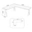 Bureau en bois massif en L Burlywood-479433146-479433151