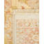 Tapis sable unique noué à la main de conception unique 6 pi 2 po x 8 pi 10 po Keller