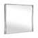 Lohoski Rectangle Wall Mounted Mirror with Aluminum Metal Frame, Beveled Decorative Accent Mirror, Horizontal and Vertical