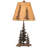 Lampe de table 25,5" plumes tree Goodman