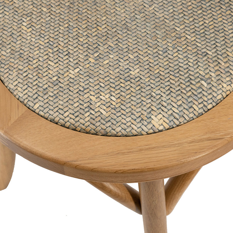 Chaise d'appoint empilable Anders, Naturel