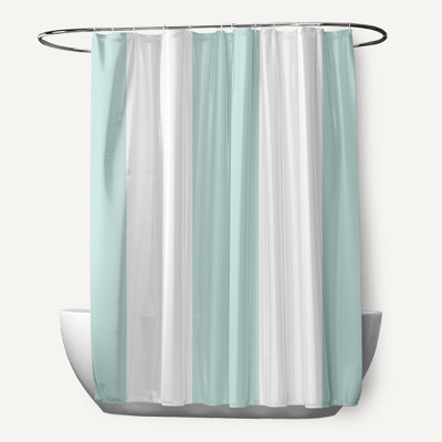 Caymen Striped Shower Curtain