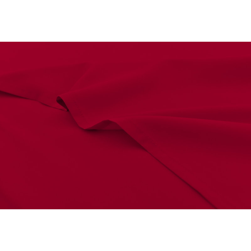 Ensemble de draps en rayonne de bambou ultra doux et infroissable, Rouge, Très grand