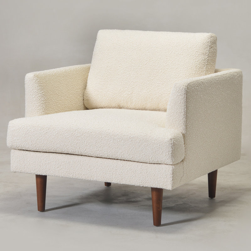 Fauteuil Miller, Crème Boucle