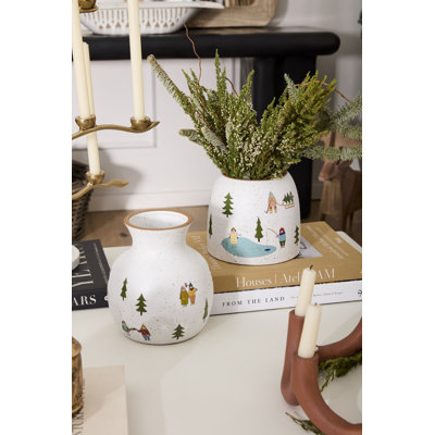 8.25'' Ceramic / Porcelain Table Vase