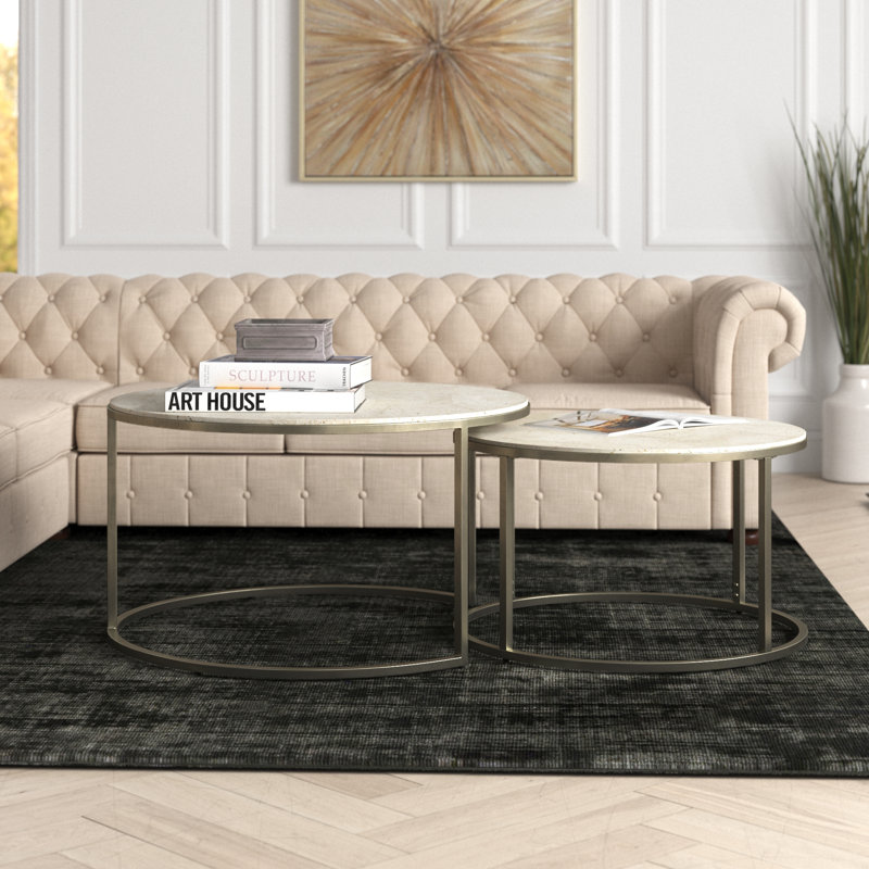 Kressley Frame 2 Nesting Table Set