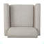 CLUB CHAIR, chaise en tissu