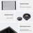 27 Gunmetal Black Farmhouse Sink - 27*21*10 Inch Kitchen Sink Stainless Steel 16 Gauge Apron Front Kitchen Sink