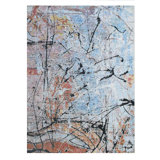 Wool Abstract Area Rug