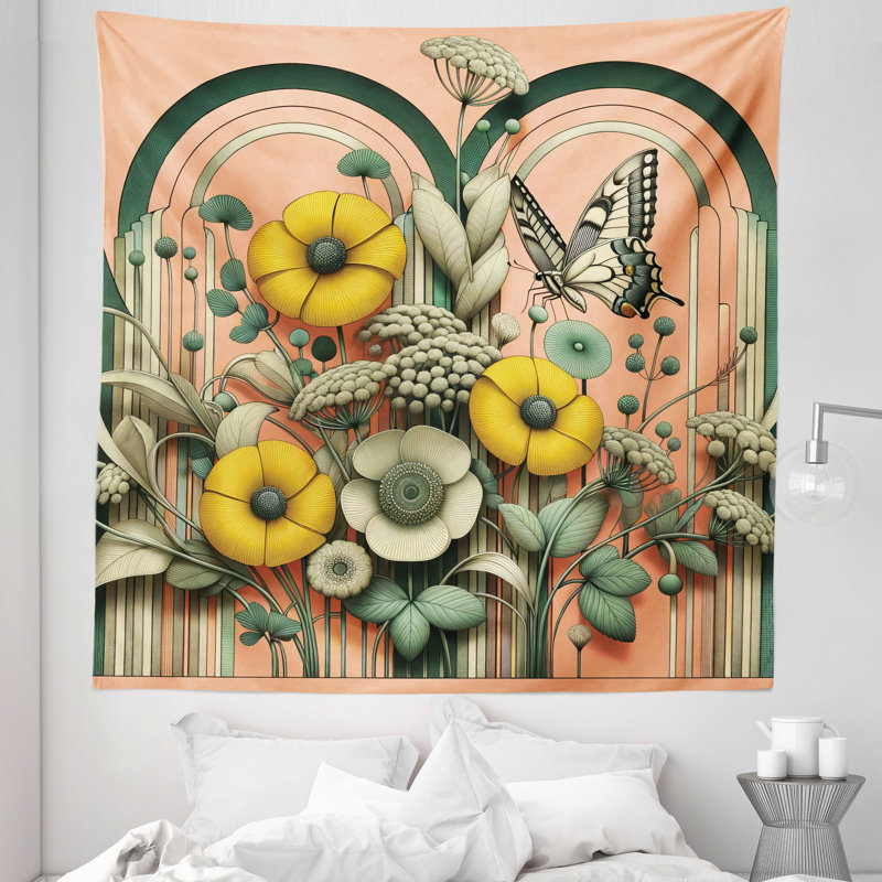 Microfiber Tapestry, 88" H x 88" W