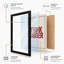 Think Bigger Minimalist - Framed Print-415318865-415318869