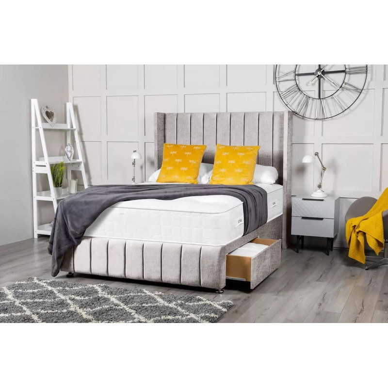 Anjuli Upholstered Storage Bed with Mattress