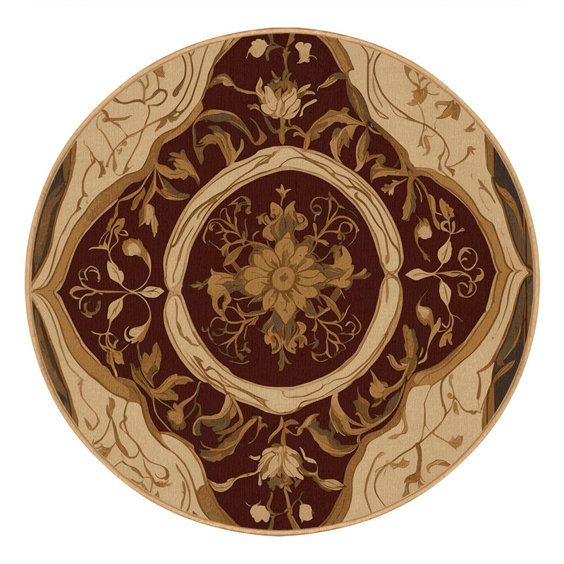 Regal Whispers Rug, Round 4'