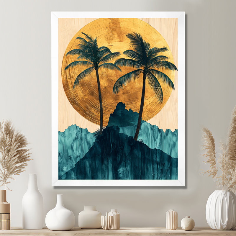 Claragh - impression sur toile florale, H 44 po x l 34 po, Impression de cadre photo, Blanc