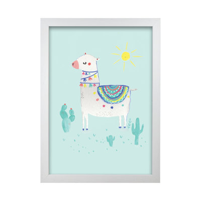 Sunshime Llama by Laura Irwin - Print