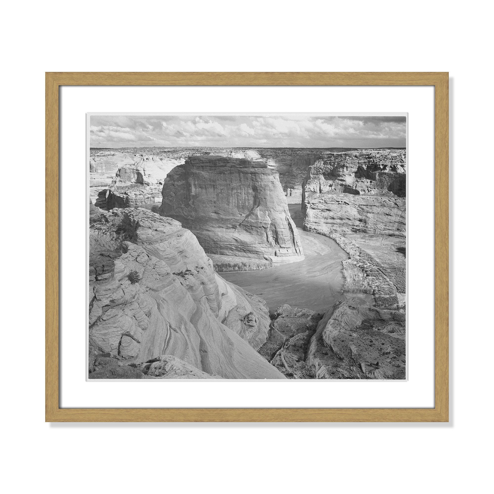 Canyon De Chelly Arizona 2 by Adams, 16" H x 19" W x 0.75" D, Natural