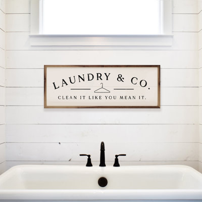 Blanchisserie Laundry And Co - blanc