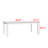 Nordic light luxury black walnut dining table-108996529