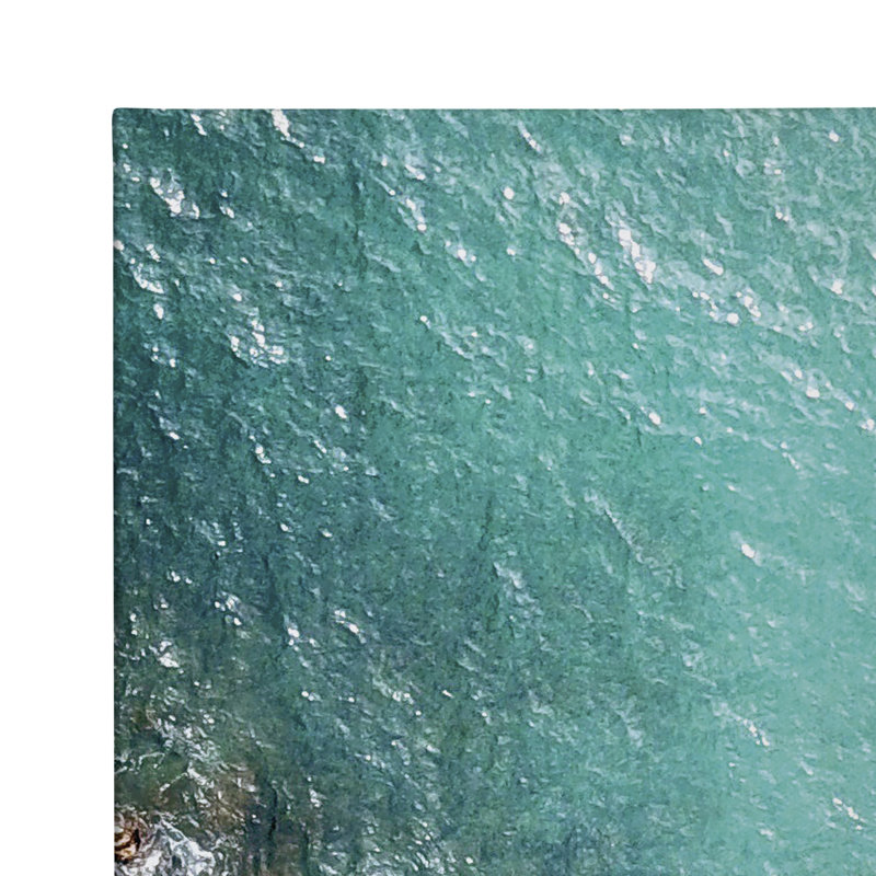 Collton Maui, plage de sable noir par Rachel Dowd - ensemble de 3 impressions sur toile tendue