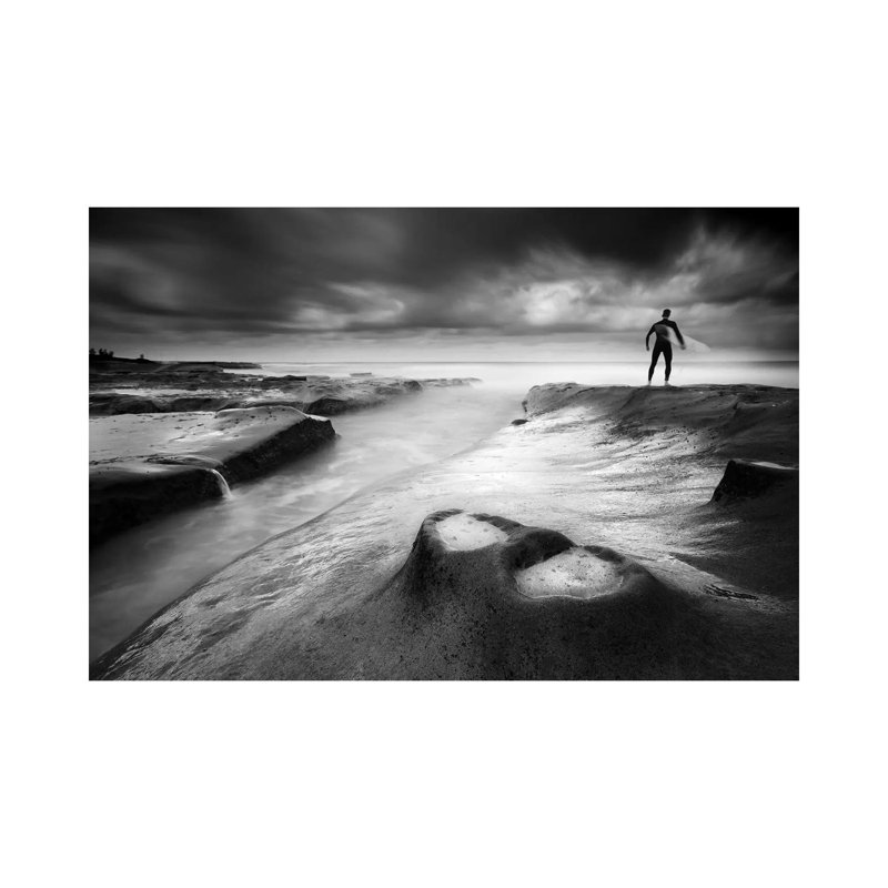 Surfer I by Moises Levy - Wrapped Canvas Print, 152.5 cm H x 101.5 cm W