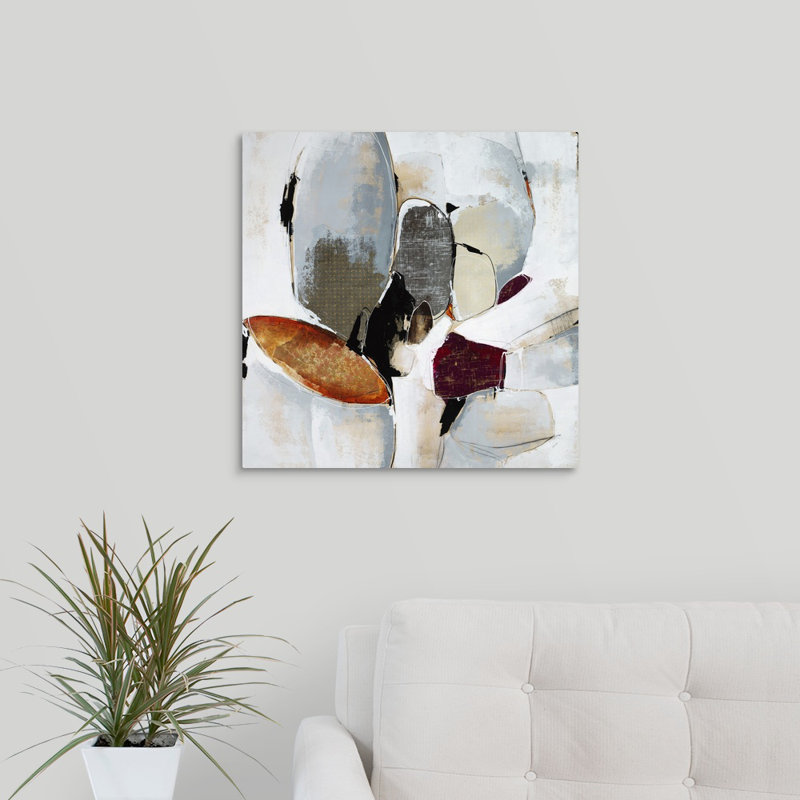 «Lost in the Moment», peinture sur toile, Toile tendue, H 20 po x l 20 po x P 1,25 po