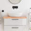Agatho 80cm Solid Wood Bathroom Vanity Top-257776790