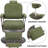 25'' Wide Heavy Duty Metal Swivel Zero Gravity Hydraulic Pump Barber Salon Recliner-1852914618