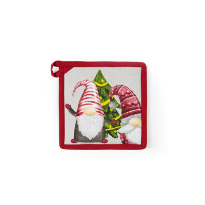 Excelsa Gnomo Friends Cotton Potholder